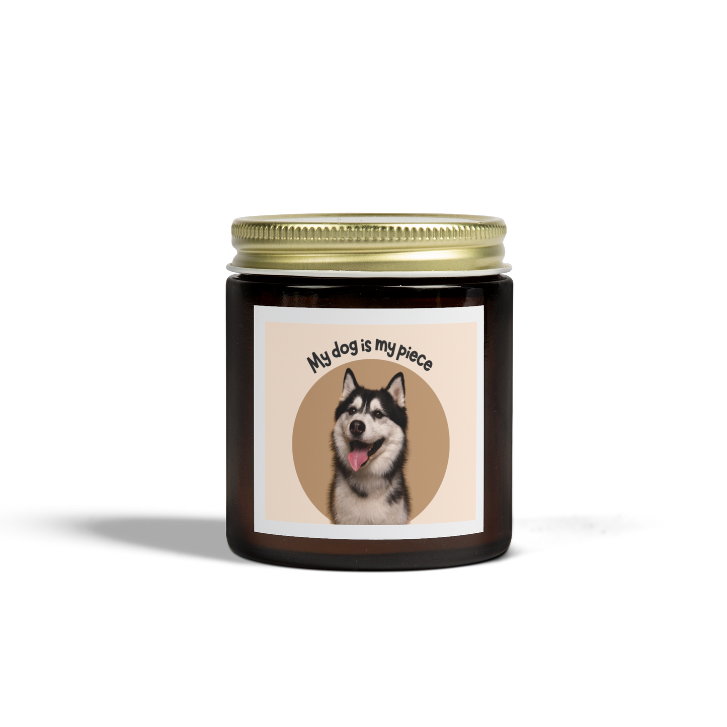 Dog Lover Scented Candles, Coconut Apricot Wax, Cute Pet Decor, Gift for Dog Owners, Pet Memorial, Home Fragrance