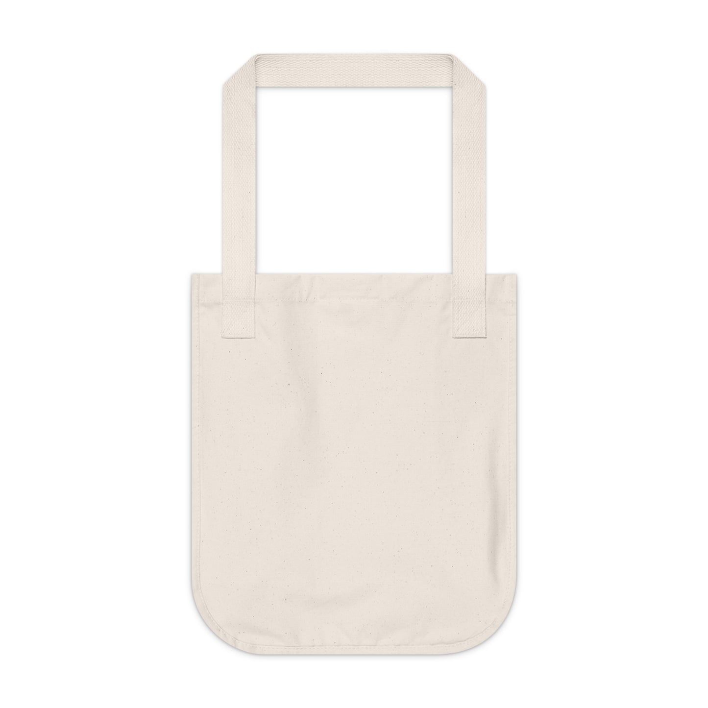 Mountain Sunset Organic Canvas Tote Bag, Eco-Friendly Shopper, Gift for Nature Lovers, Hiking Accessory, Reusable Grocery Bag